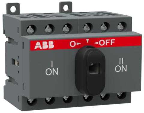 Immagine per Manual change-over switch, I-O-II -operation, open transition da Sacchi elettroforniture